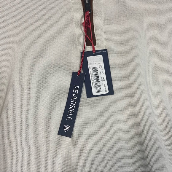 Daniel Cremieux Reversible 1/4 Zip Men’s Sweater NWT - Picture 3 of 5